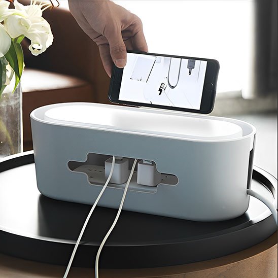 Boite rangement cable 