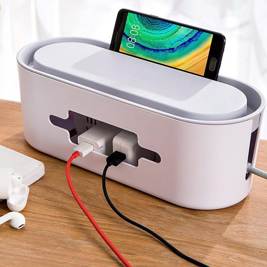 Boite rangement cable 