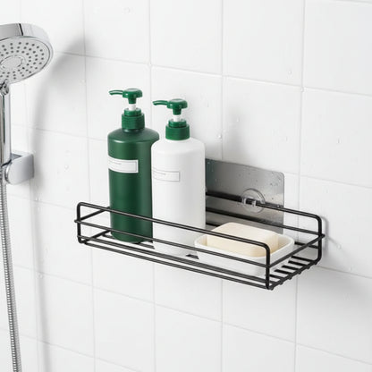 Etagere douche avec système autocollant pour mur