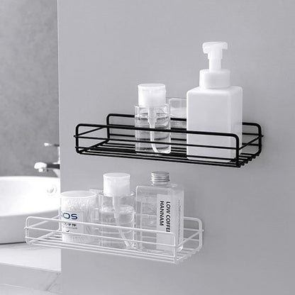 Etagere douche grillage offert en 2 couleurs: noir et blanc
