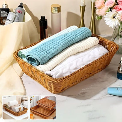 panier de rangement en osier