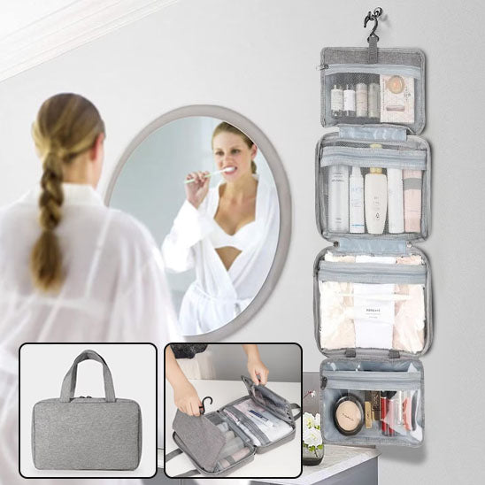 trousse de toilette femme demonstration petit espace et voyage