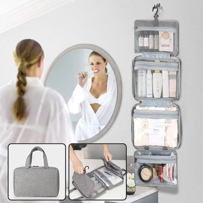 trousse de toilette femme demonstration petit espace et voyage